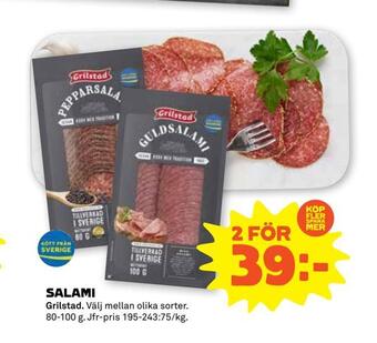 Coop Forum Salami erbjuda