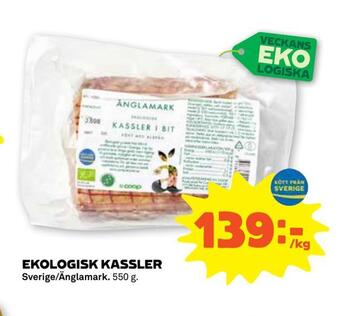 Coop Forum Ekologisk kassler erbjuda