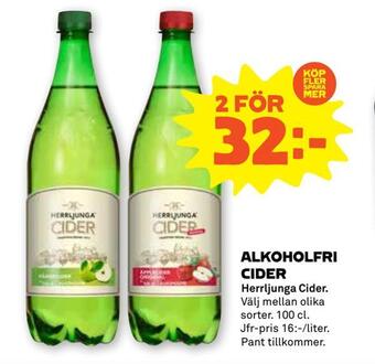 Coop Forum Alkoholfri cider erbjuda