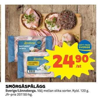 Coop Extra Smörgåspålägg erbjuda