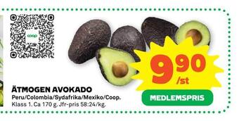 Coop Forum Ätmogen avokado erbjuda