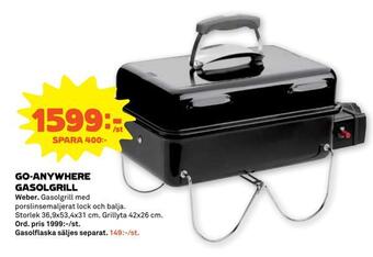Coop Forum Go-anywhere gasolgrill erbjuda