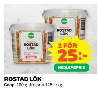 Coop Extra Rostad lök erbjuda