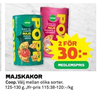 Coop Extra Majskakor erbjuda