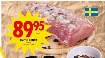 Matöppet Benfri kotlett erbjuda
