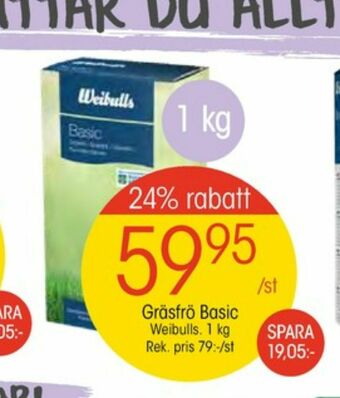 EKO Weibull Gräsfrö erbjuda