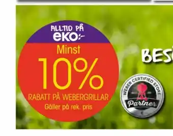 EKO Weber Procent erbjuda