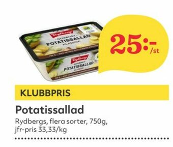 Hemköp Rydbergs Potatissallad erbjuda
