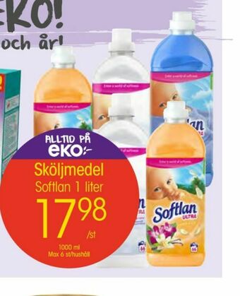 EKO Softlan Sköljmedel erbjuda