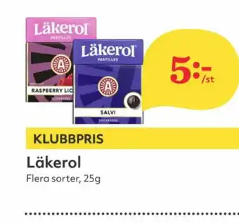 Hemköp Läkerol Halstabletter erbjuda