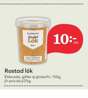 Hemköp Eldorado Lök rostade erbjuda