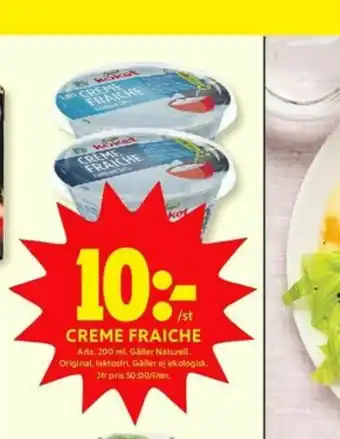 ICA Kvantum Arla Crème fraiche erbjuda