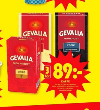 ICA Kvantum Ebony Kaffe malet erbjuda