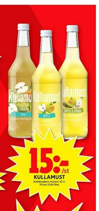 Kullamust Äppelmust