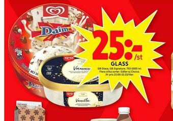 ICA Maxi GB Glace Glass erbjuda