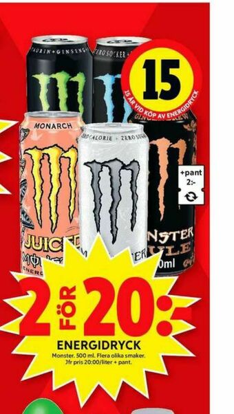 Monster Energidryck