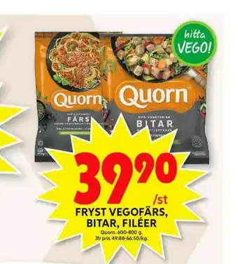 ICA Maxi Quorn Vegofärs erbjuda