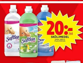 ICA Maxi Softlan Sköljmedel erbjuda