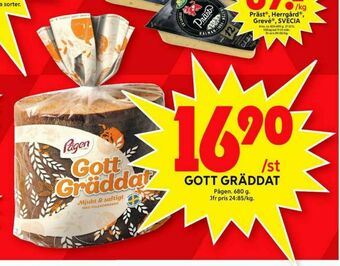ICA Maxi Gott Gräddat Rågbröd erbjuda