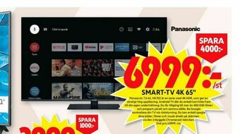 ICA Maxi Panasonic TV erbjuda