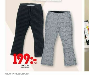 ICA Maxi Mywear Byxor erbjuda