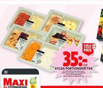ICA Maxi ICA Färdigrätter erbjuda