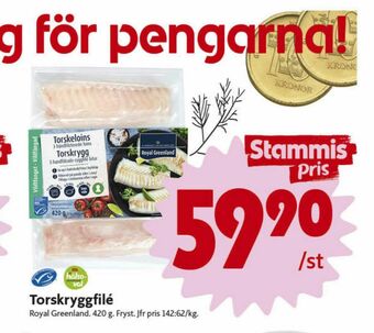 ICA Nära Royal Greenland Torskfilé erbjuda