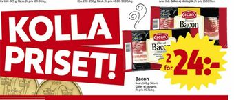ICA Nära Scan Baconskivor erbjuda