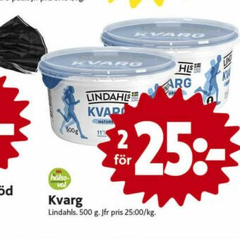 ICA Nära Lindahls Kvarg erbjuda