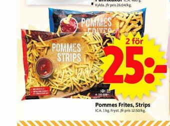 ICA Supermarket ICA Pommes frites erbjuda