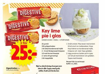 ICA Supermarket ICA Digestive kex erbjuda