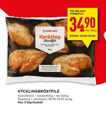 Eldorado Kycklingfilé