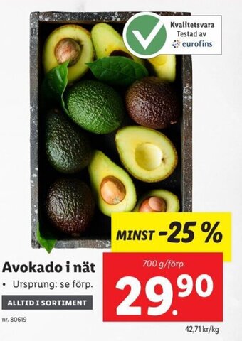 Lidl Avokado i nät erbjuda