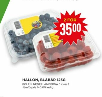 Willys Blåbär erbjuda