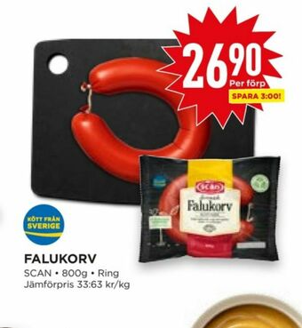 Willys Scan Falukorv erbjuda