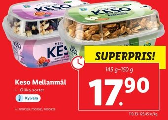 Lidl Keso Mellanmål erbjuda