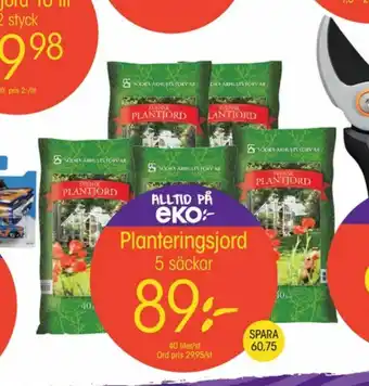 EKO Södra Århults Torv AB Plantjord erbjuda