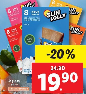 Lidl Isglass erbjuda