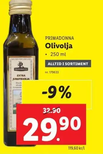 PRIMADONNA Olivolja