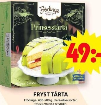 ICA Maxi FRYST TÅRTA erbjuda