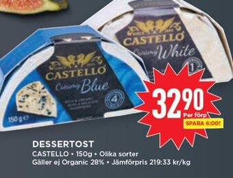 Willys DESSERTOST CASTELLO erbjuda
