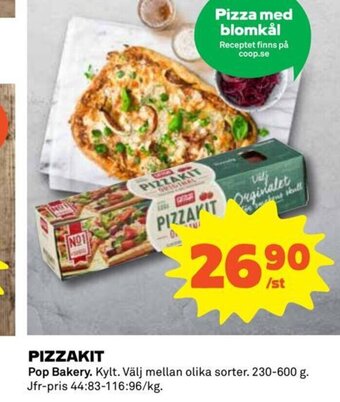 Coop PIZZAKIT erbjuda