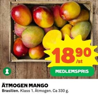 Coop ÄTMOGEN MANGO erbjuda