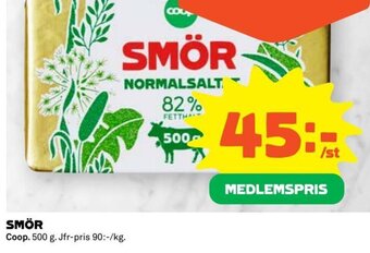 Coop SMÖR erbjuda