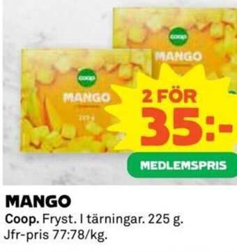 Coop MANGO erbjuda