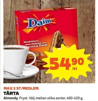 Coop TÅRTA erbjuda