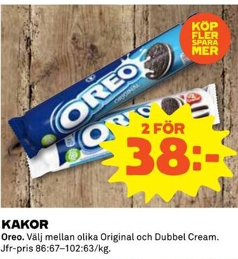 Coop KAKOR OREO erbjuda