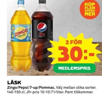 Coop LÄSK erbjuda