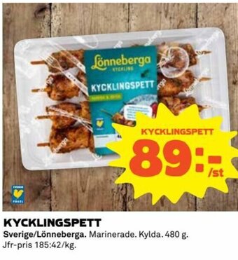 Coop KYCKLINGSPETT erbjuda