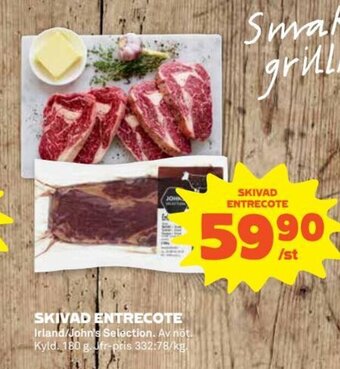 Coop SKIVAD ENTRECOTE erbjuda